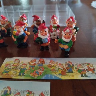 Sorpresine Kinder Ferrero Gnomi 4 stagioni