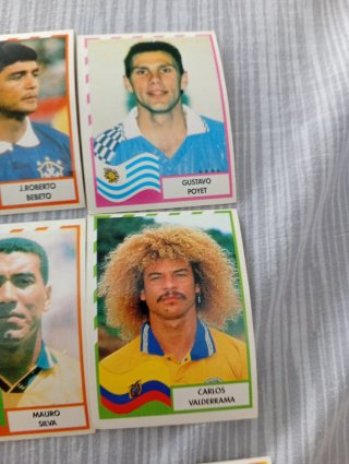 12 cromos Copa América nuevos