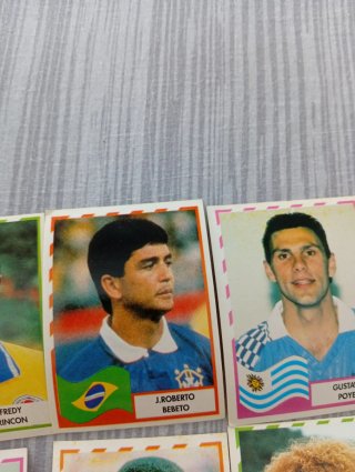 12 cromos Copa América nuevos