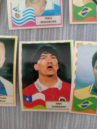 12 cromos Copa América nuevos