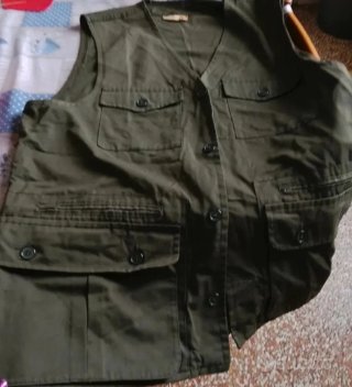 Gilet caccia/pesca uomo taglia 56