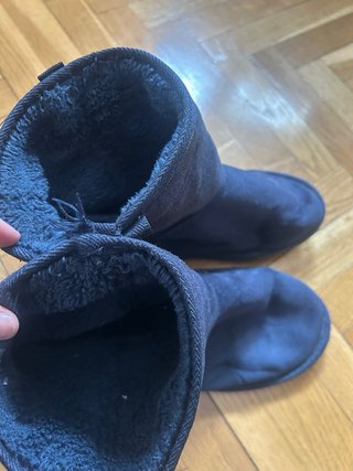 Botas borreguito negras