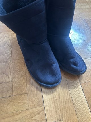 Botas borreguito negras