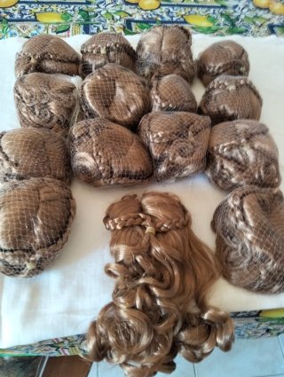 Parrucche per bambole - 15 pezzi