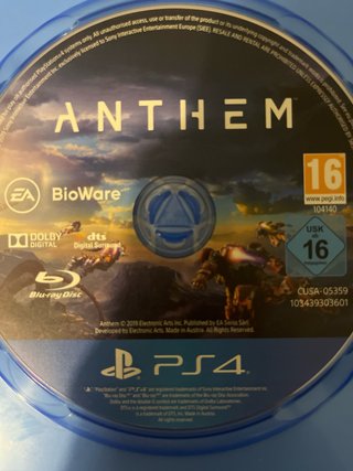 Anthem PS4 (PlayStation 4) EA