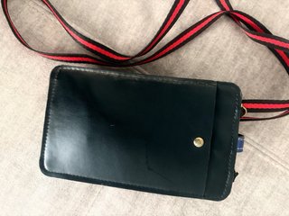 Bolso bandolera zorro azul para móvil