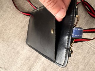 Bolso bandolera zorro azul para móvil