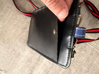 Bolso bandolera zorro azul para móvil