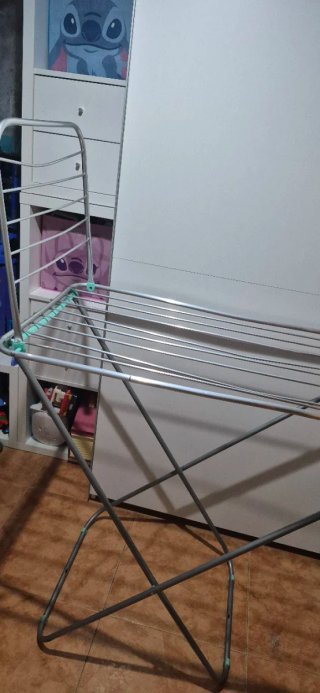 Tendedero plegable metálico