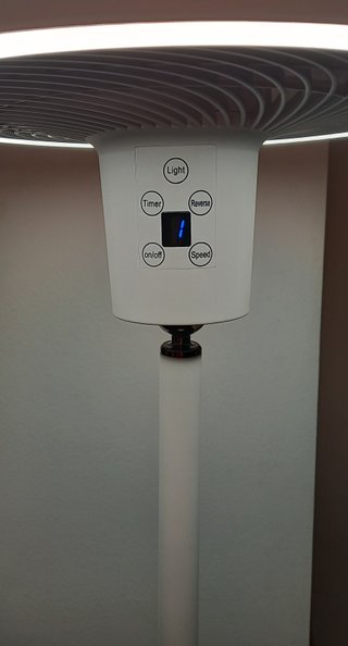 Lampada a LED da Terra con Ventilatore - NUOVA