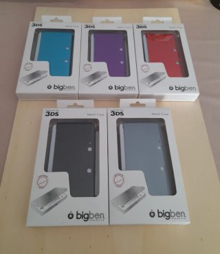 NUEVO. Fundas Metálicas para Nintendo 3DS
