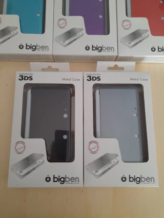 NUEVO. Fundas Metálicas para Nintendo 3DS