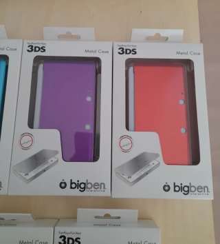 NUEVO. Fundas Metálicas para Nintendo 3DS
