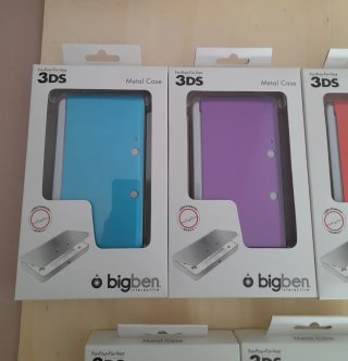 NUEVO. Fundas Metálicas para Nintendo 3DS
