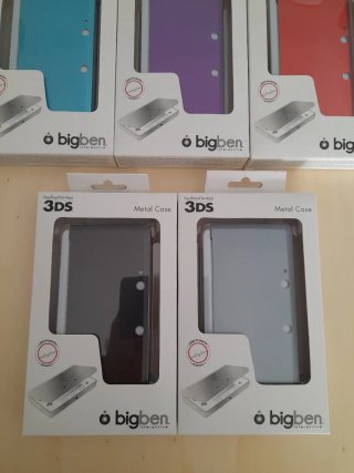 NUEVO. Fundas Metálicas para Nintendo 3DS