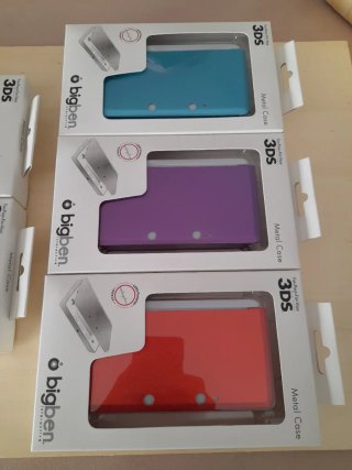 NUEVO. Fundas Metálicas para Nintendo 3DS