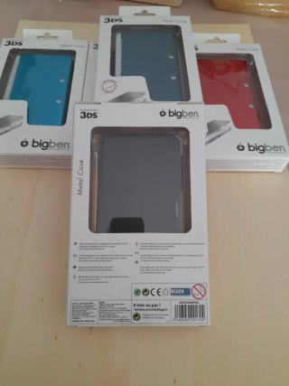NUEVO. Fundas Metálicas para Nintendo 3DS