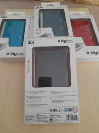 NUEVO. Fundas Metálicas para Nintendo 3DS