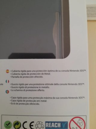 NUEVO. Fundas Metálicas para Nintendo 3DS