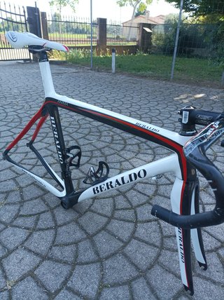 Telaio Beraldo Full Carbon Taglia 54