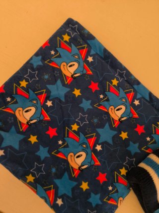 Gorro y braga cuello Sonic Talla Única Only kids