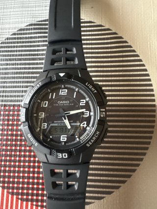 Reloj Casio Tough Solar Negro