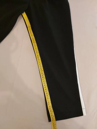Pantaloni sartoriali neri donna taglia L