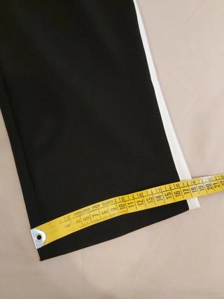 Pantaloni sartoriali neri donna taglia L