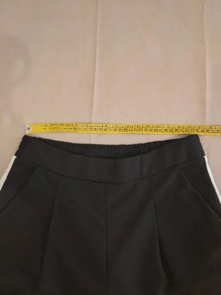 Pantaloni sartoriali neri donna taglia L