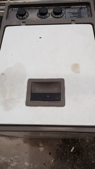 Lavadora pequeña, carga superior