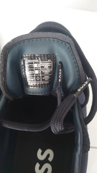 Zapatillas BOSS azul marino y blanco