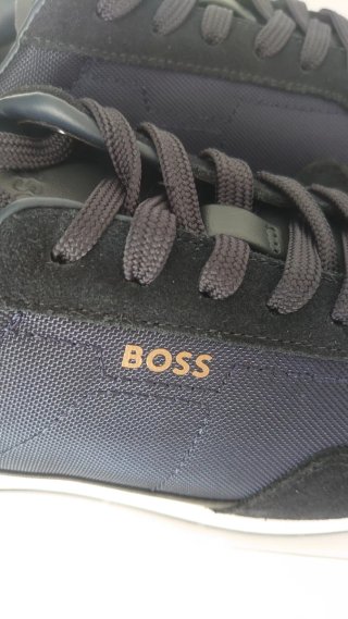 Zapatillas BOSS azul marino y blanco