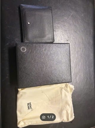 Cartera Montblanc Negra