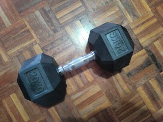 Mancuerna 20 kg Hexagonal