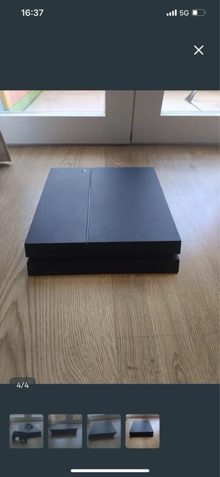 Consola PlayStation 4 Negra