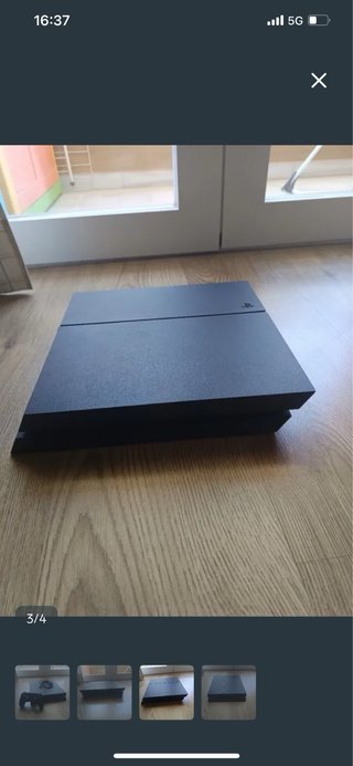 Consola PlayStation 4 Negra