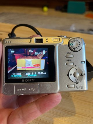 Sony Cyber-shot DSC-W35 7.2MP Pack Completo