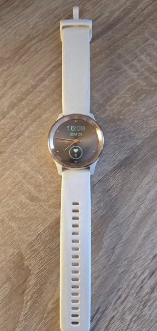 Reloj Garmin Vivomove Trend Oro Rosa/Blanco