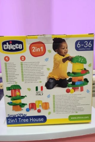 Casita árbol Chicco con pelotas