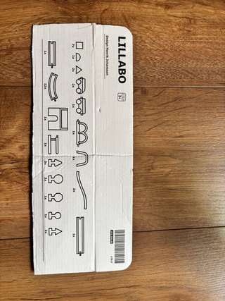 Juego de tren de madera Lillabo