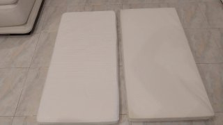 2 materassi culla 60x120 cm