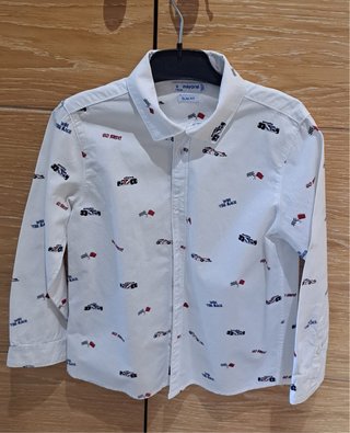 Camisa niño Mayoral Talla 5 Estampada