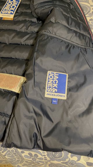 Chaleco Jack & Jones azul 140cm 10 años
