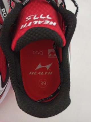 Zapatillas HEALTH 777S Rojas y Negras
