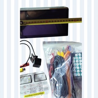 Pantalla multimedia para coche con cámara