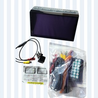 Pantalla multimedia para coche con cámara
