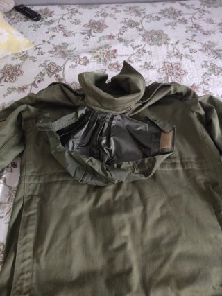 Chaquetón militar 3/4 verde
