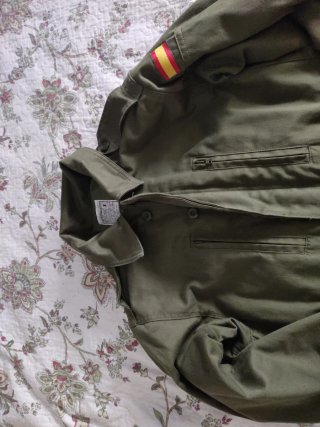 Chaquetón militar 3/4 verde