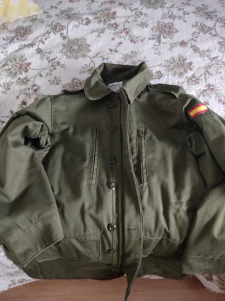 Chaquetón militar 3/4 verde