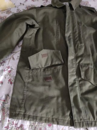 Chaquetón militar 3/4 verde
